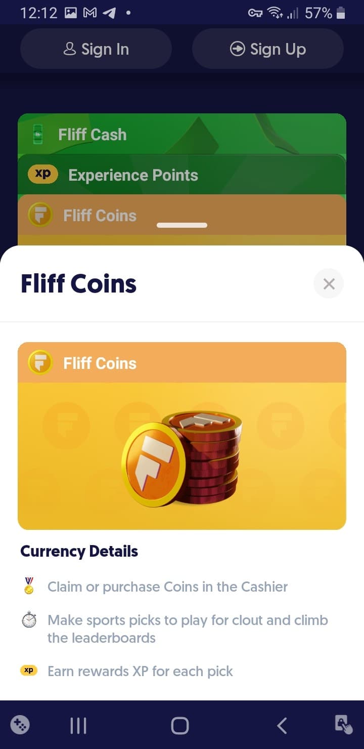 Fliff Coins