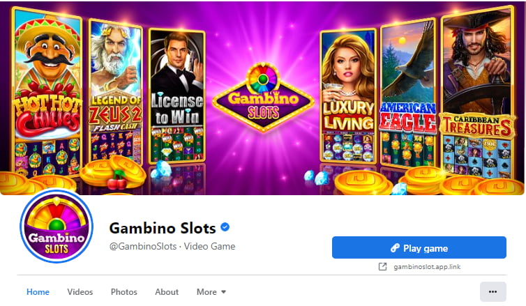 gambino slots facebook page