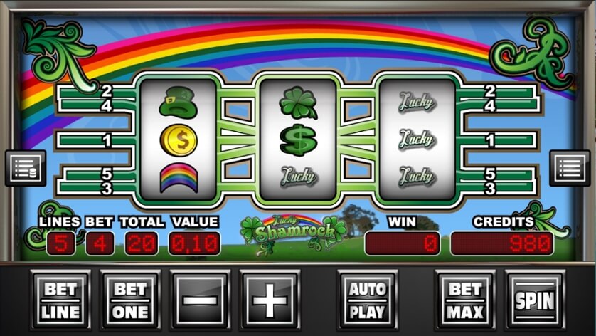 Lucky Shamrock Slot Machine