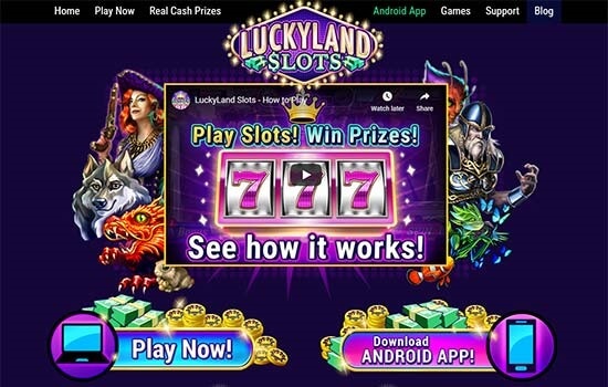 LuckyLand Slots Sweepstakes CA