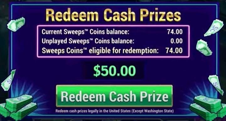 Sweepstakes Cash Prizes in Texas
