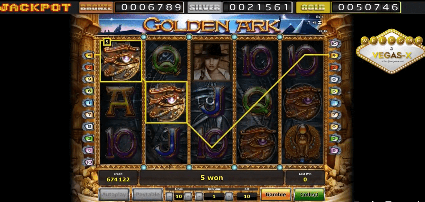 Vegas-X Slot Interface