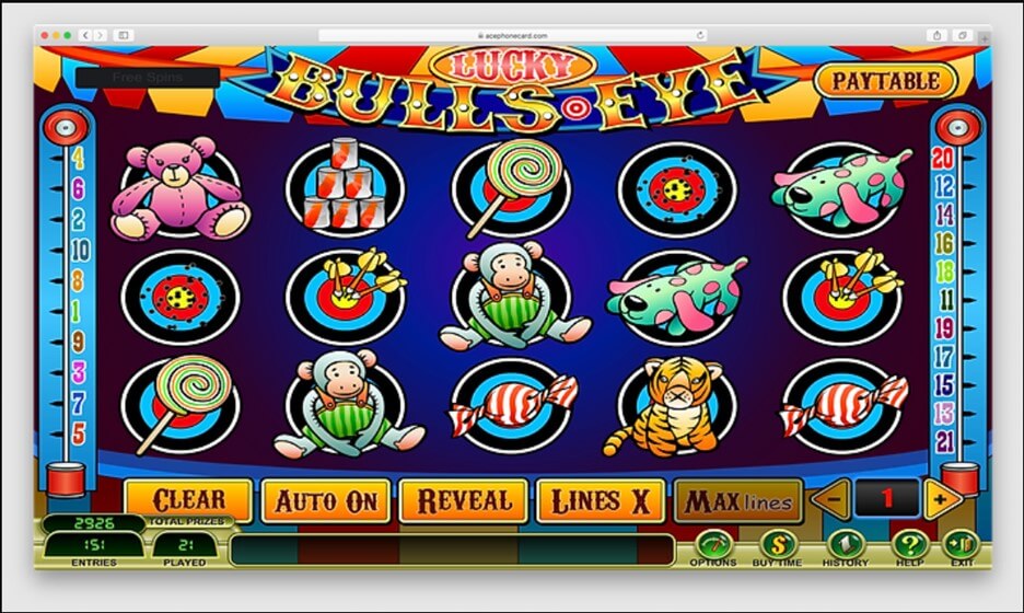 Ace Reveal Lucky Bulls Eye Slot