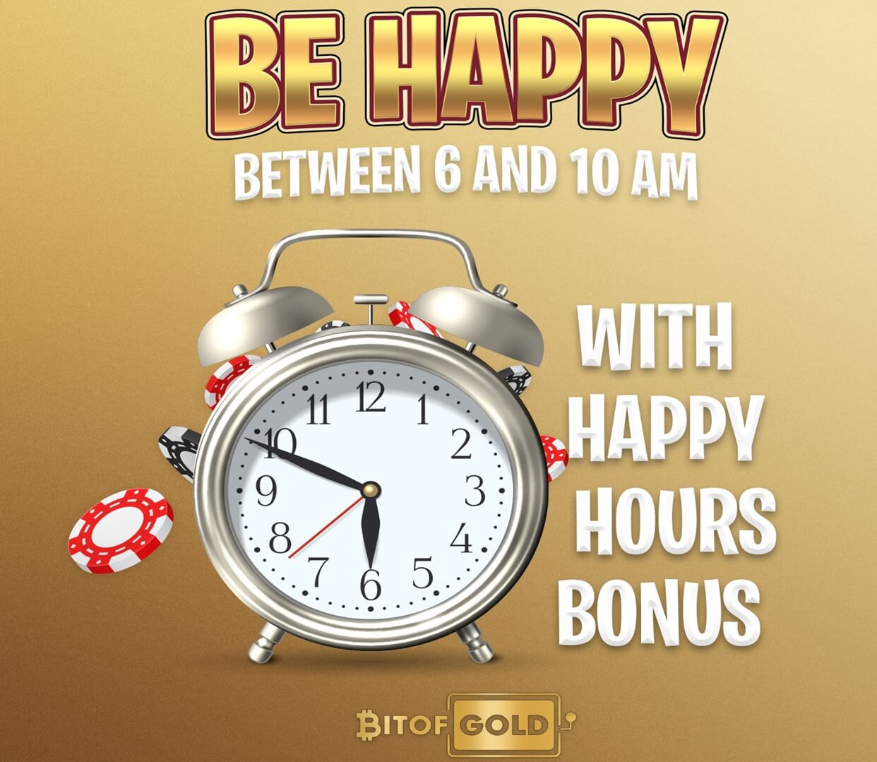 BitofGold Happy Hour Bonus