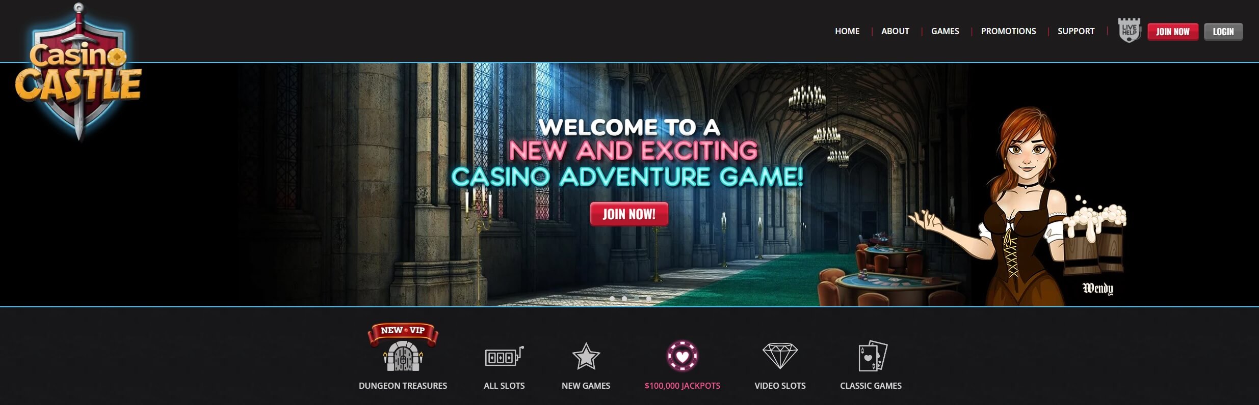 Casino Castle Homepage