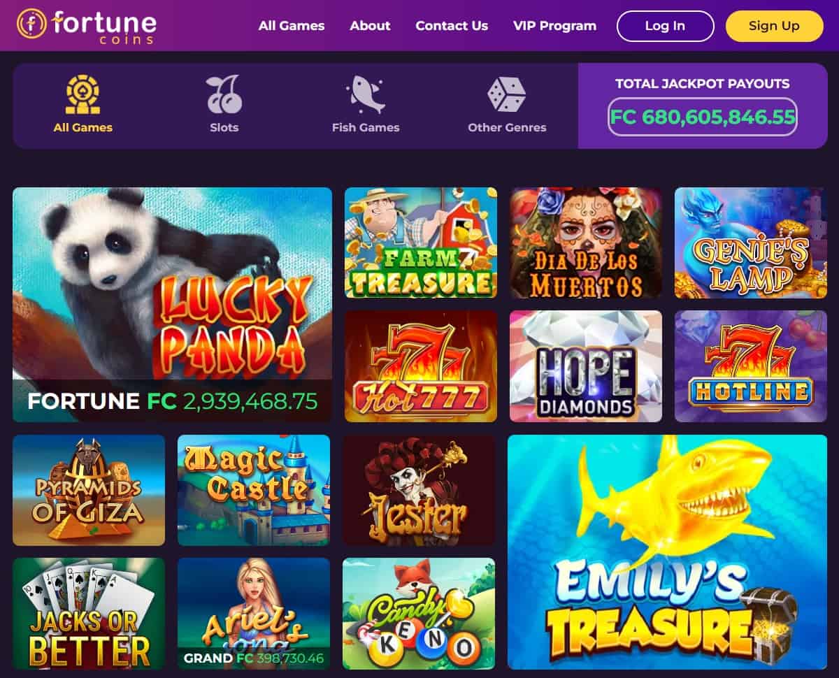 fortune coins casino newest slots