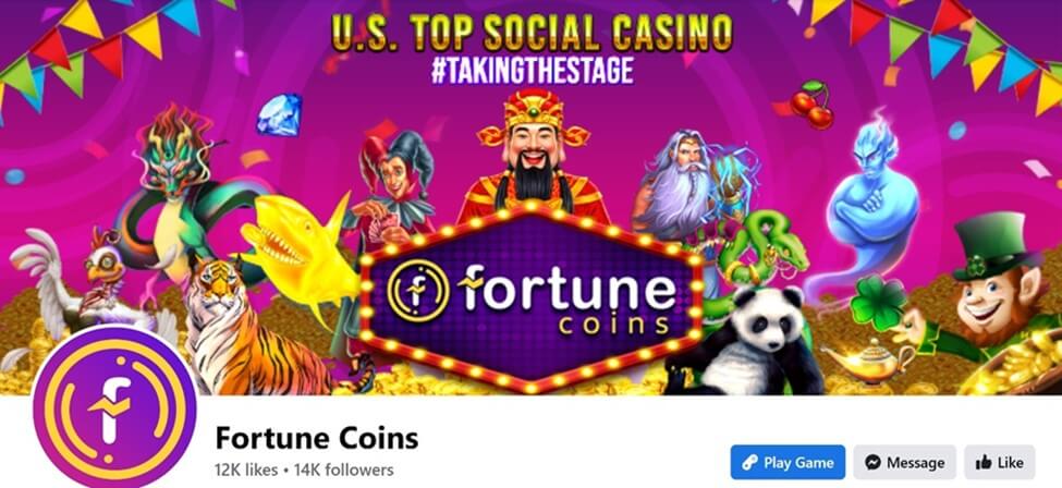 Fortune Coins Facebook Page