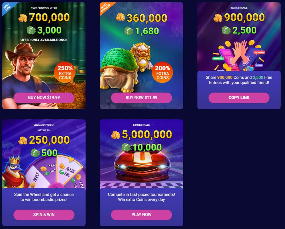 funrize casino promotions and promo codes