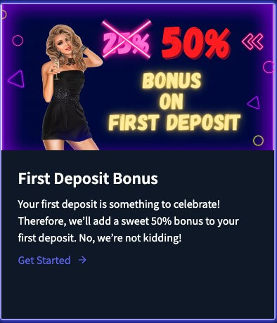 Inferno Slots First Deposit Bonus