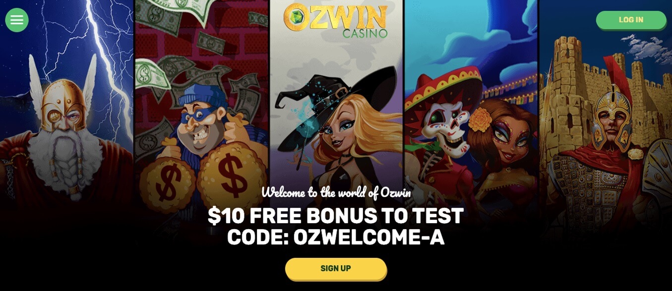 Ozwin Casino Welcome Bonus