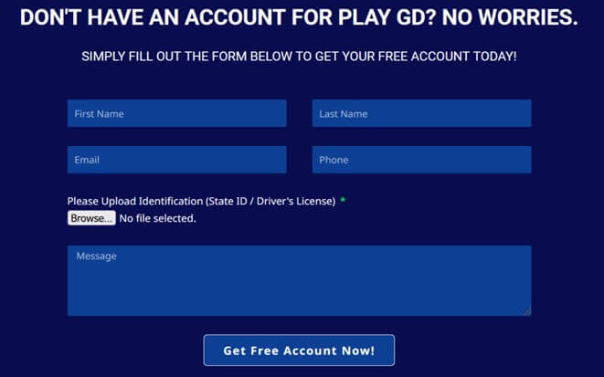 PlayGD.Mobi Create Account