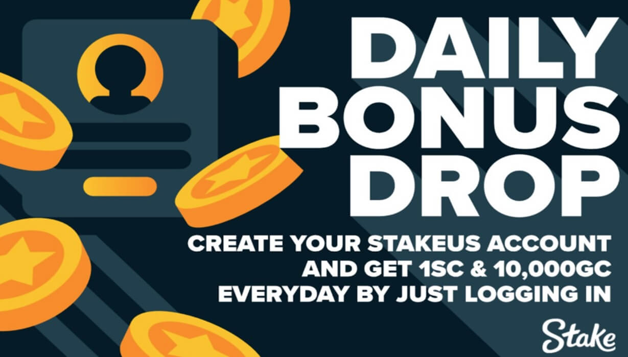 Stake Daily Bonus Drop