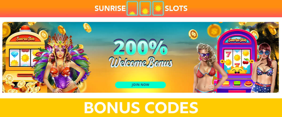 Sunrise Slots Casino Bonus Codes