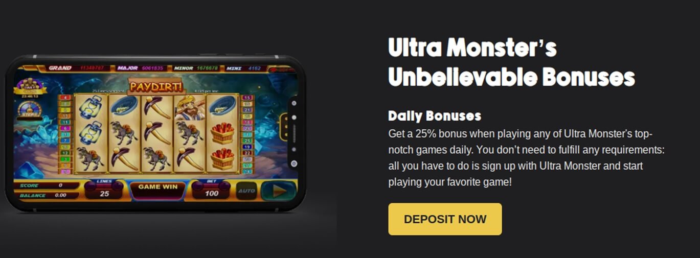 Ultra Monster Daily Bonus