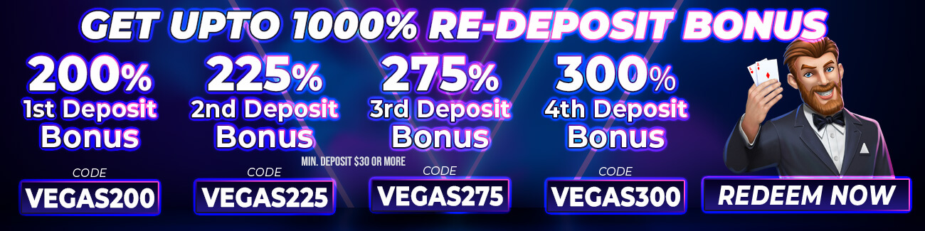 Vegas Rush Casino Purchase Bonus