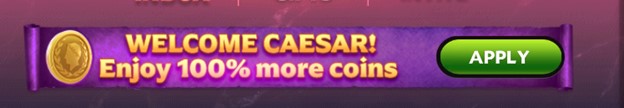 Welcome Caesar Bonus