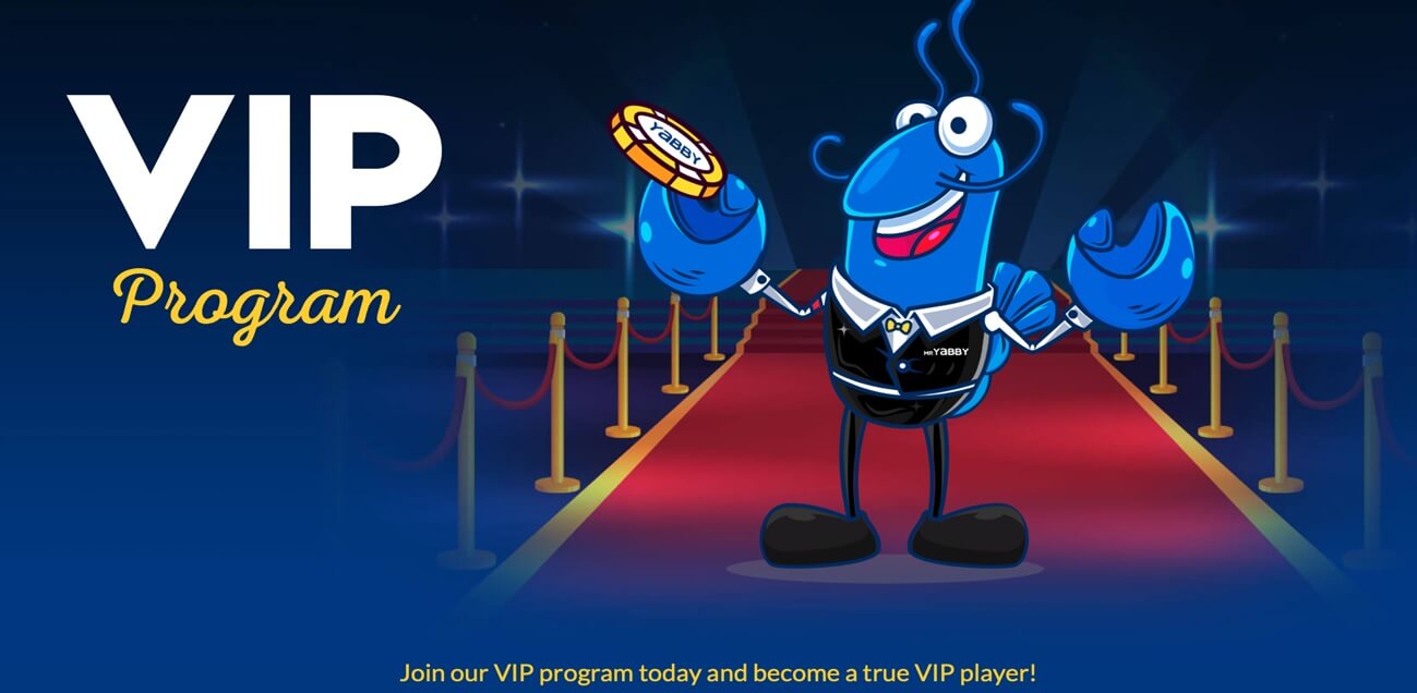 Yabby Casino VIP Program
